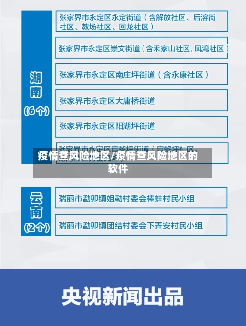 疫情查风险地区/疫情查风险地区的软件-第2张图片